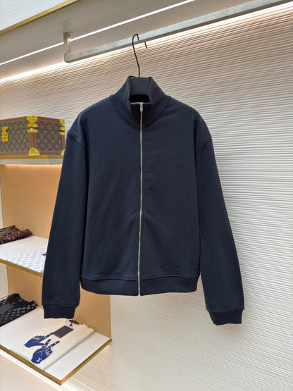 Embroidered Zip Jacket
