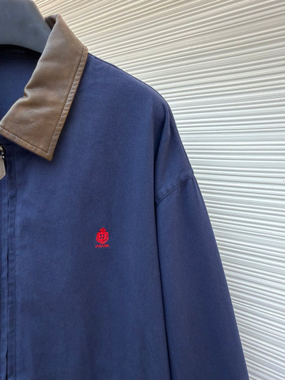 Embroidered Zip Jacket
