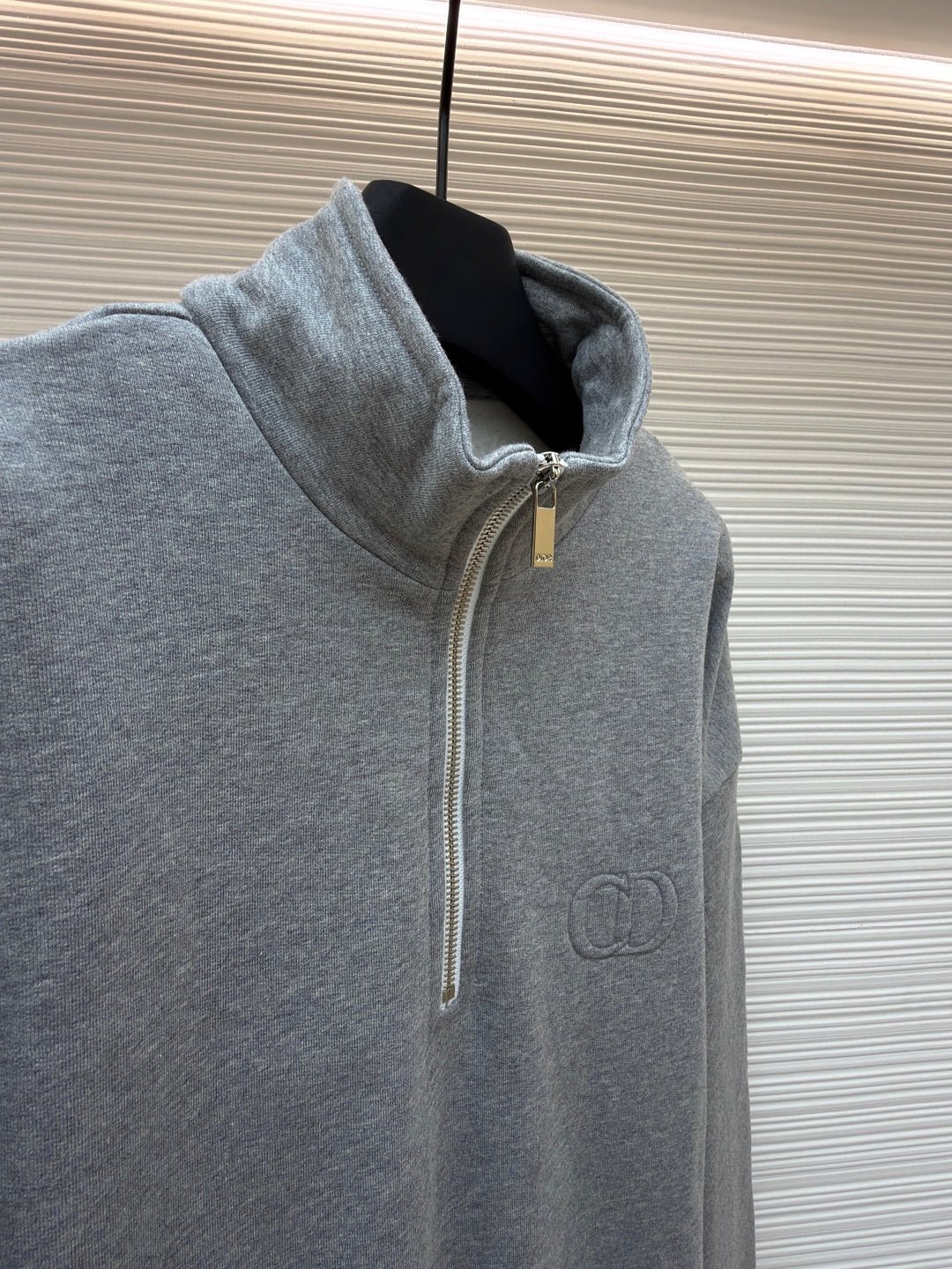 Embroidered Crewneck Sweatshirt