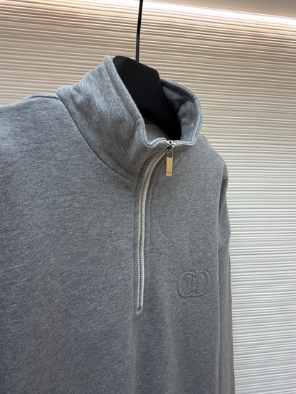 Embroidered Crewneck Sweatshirt