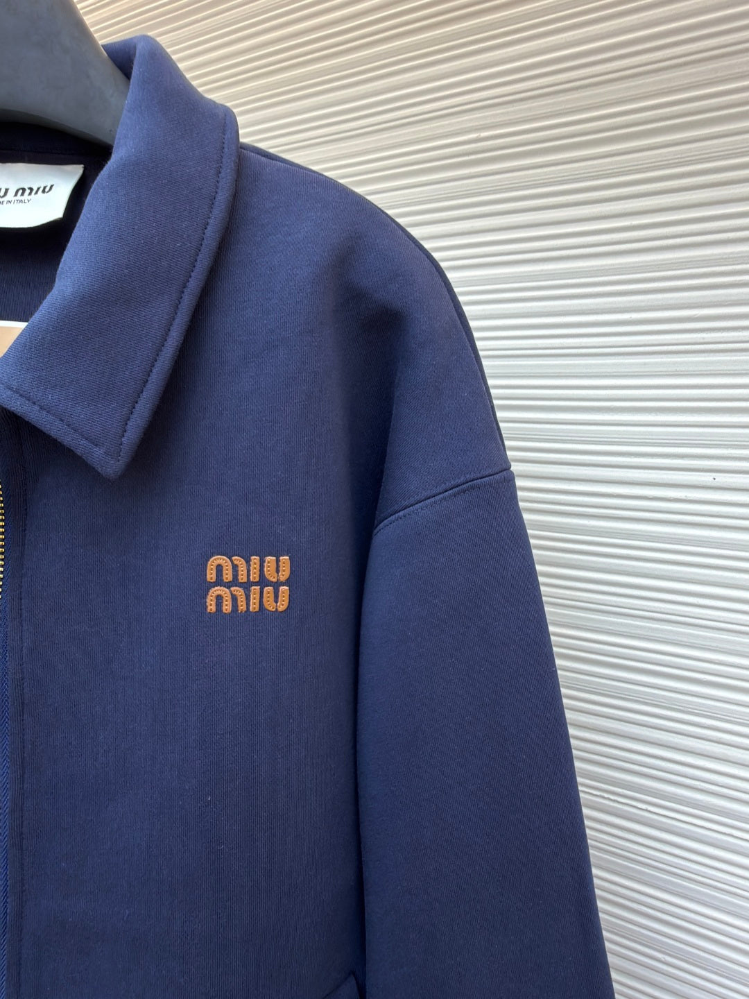 Embroidered Zip Jacket
