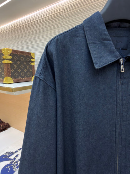 Triangle Logo Denim Jacket