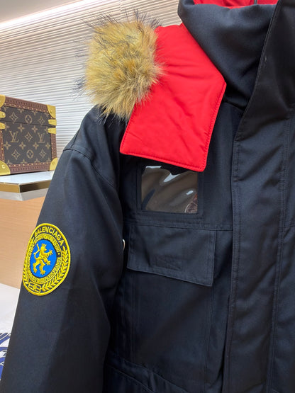 Reversible Hooded Down Jacket