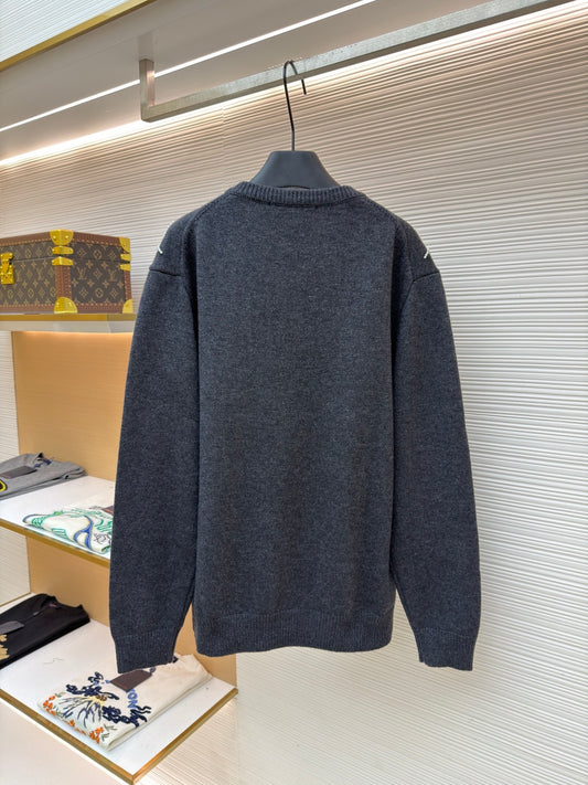 LV Logo Knit Cardigan