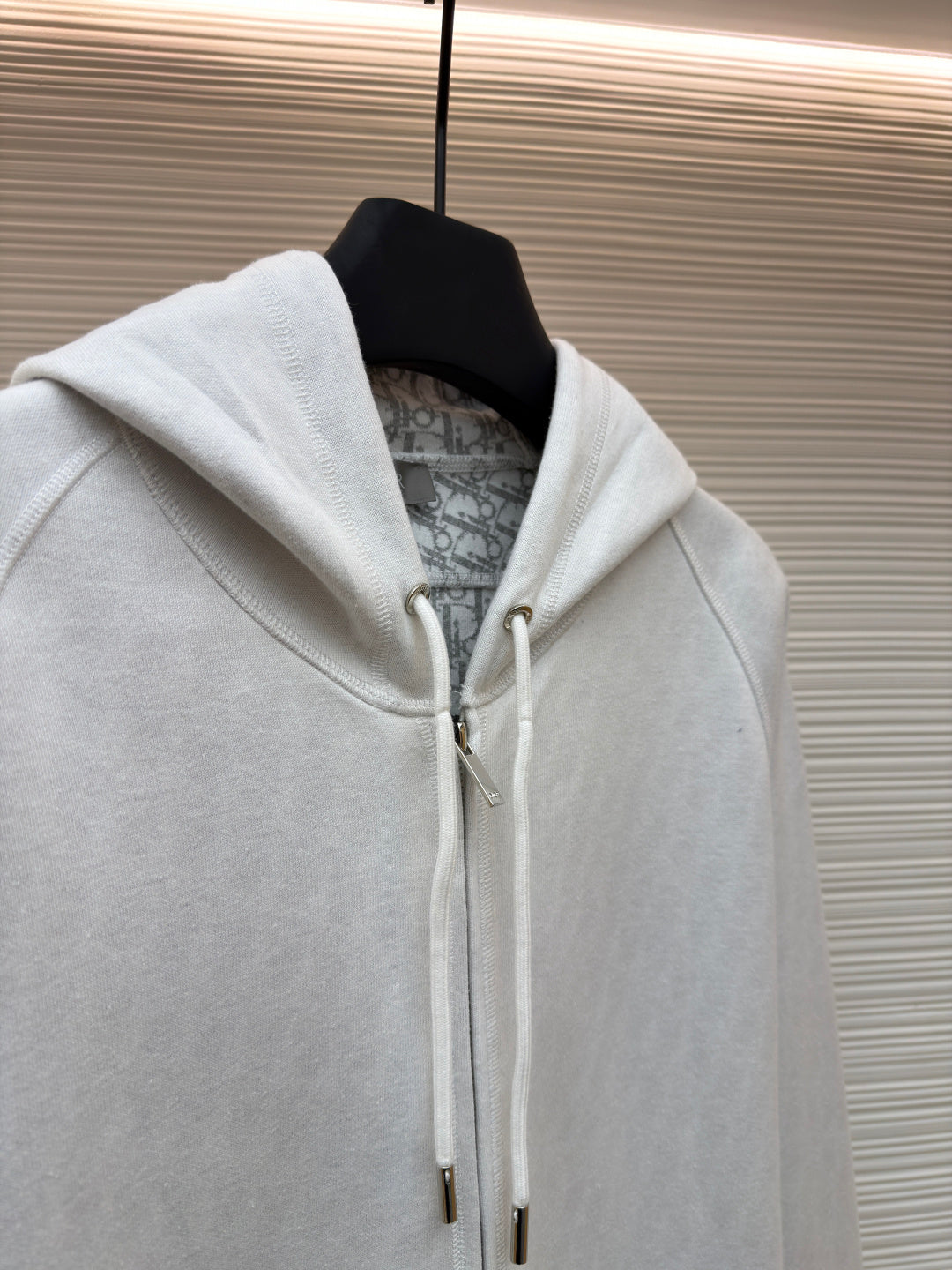 Oblique Cashmere Knit Cardigan