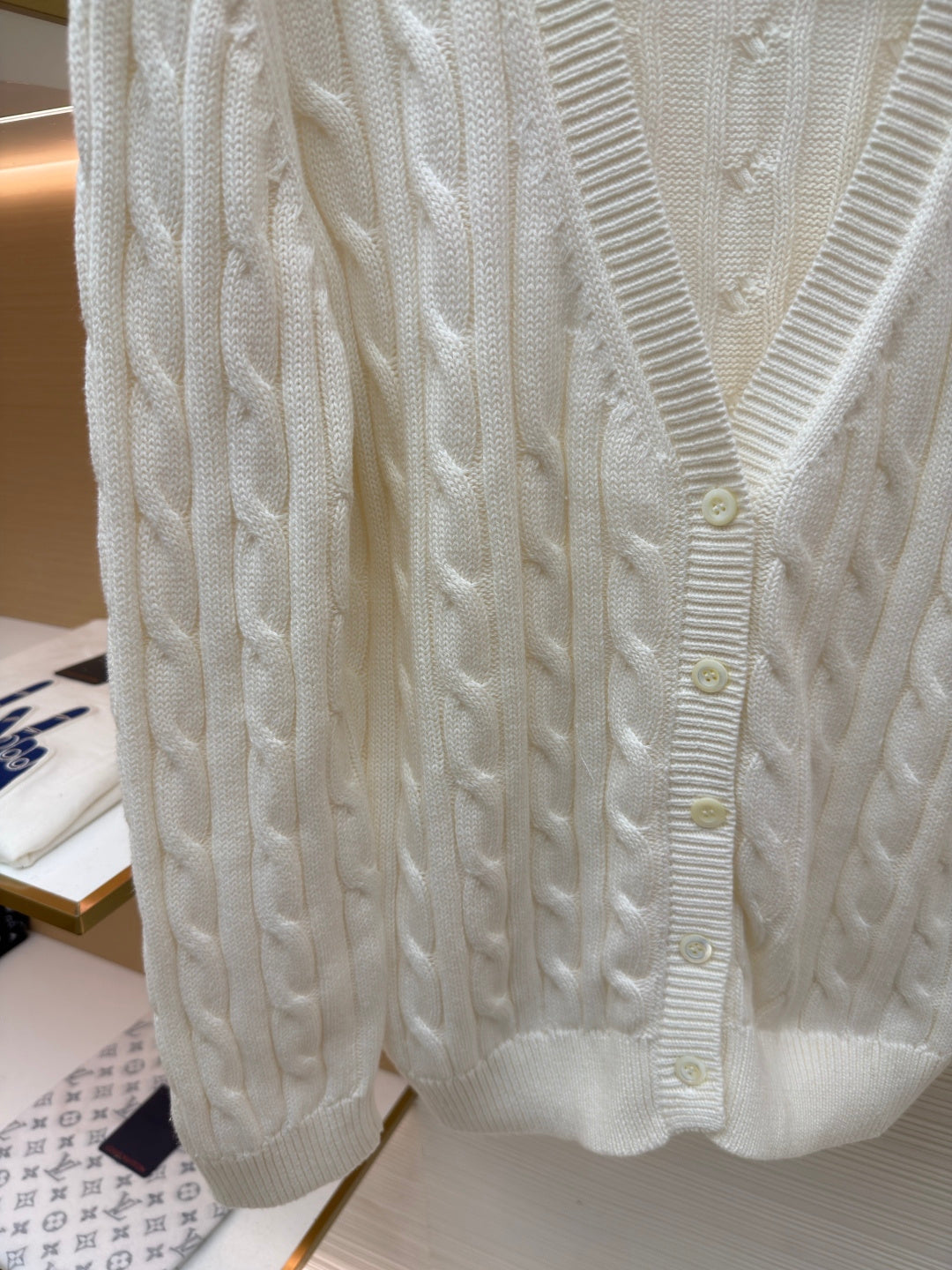 Embroidered Knit Cardigan