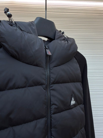 Logo Patch Down Jacket