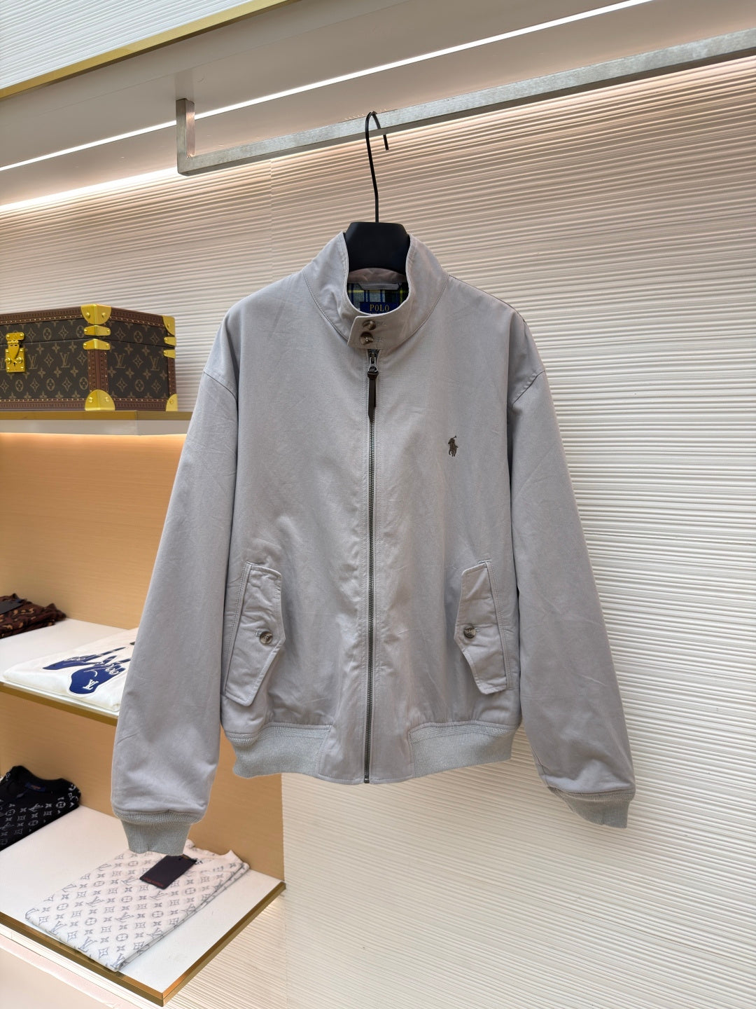 Embroidered Zip Jacket