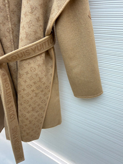 Wool Hooded Coat