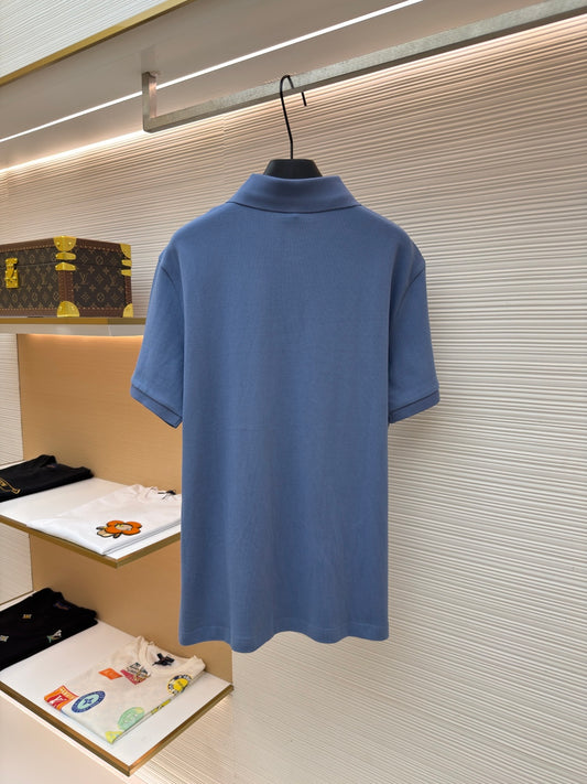Logo Patch Polo Shirt