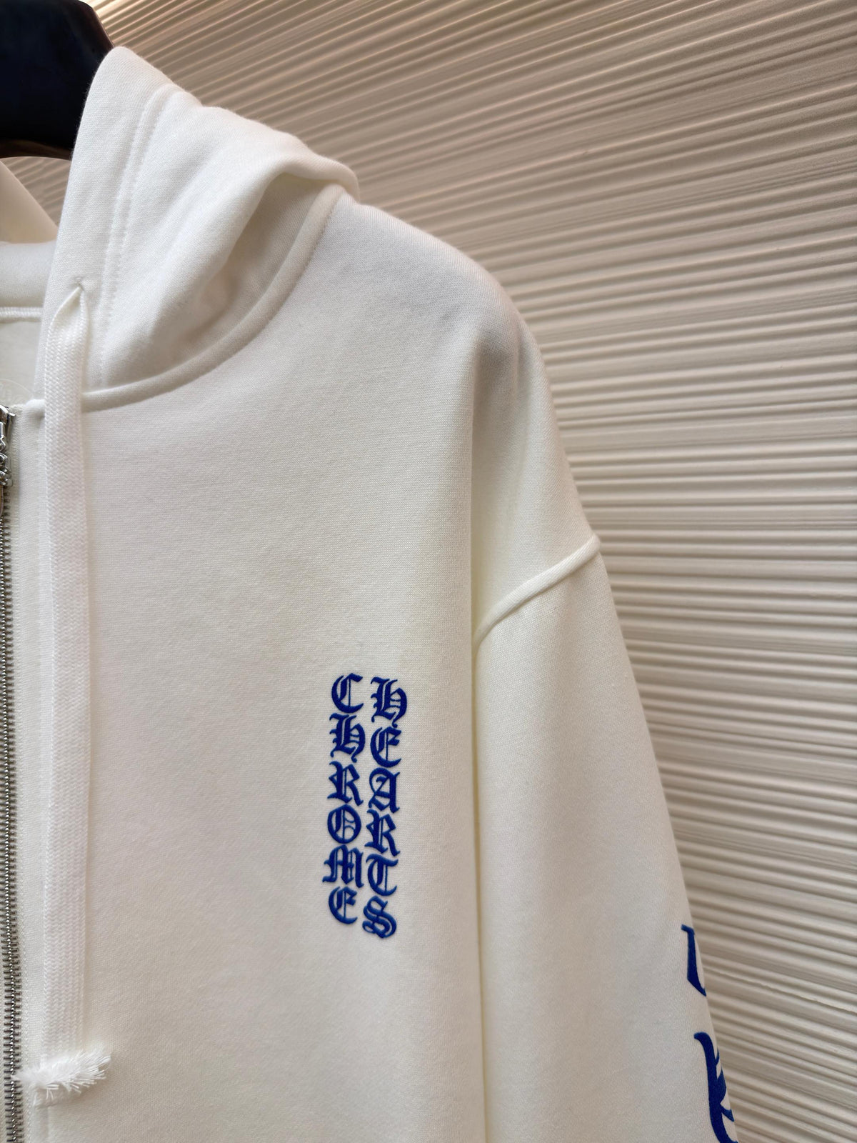 Gothic Logo Zip-Up Hoodie