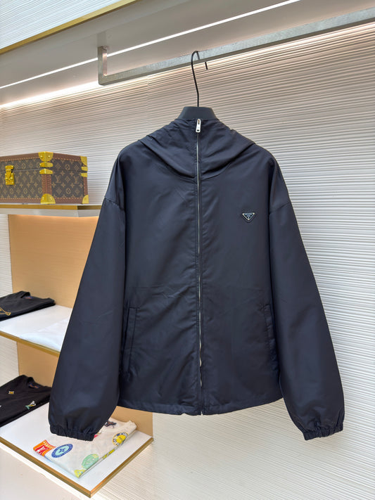 Triangle Logo Zip Jacket