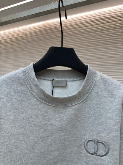 Embroidered Crewneck Sweatshirt