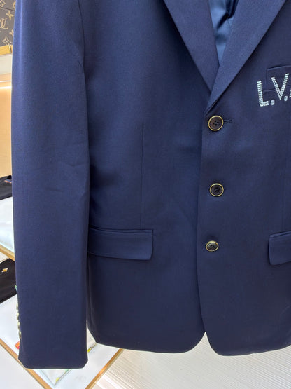 LV Logo Tailored Blazer