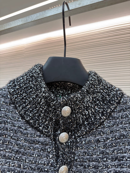 Tweed Crewneck Sweater
