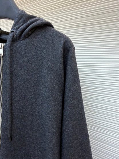 Cashmere Hooded Jacket