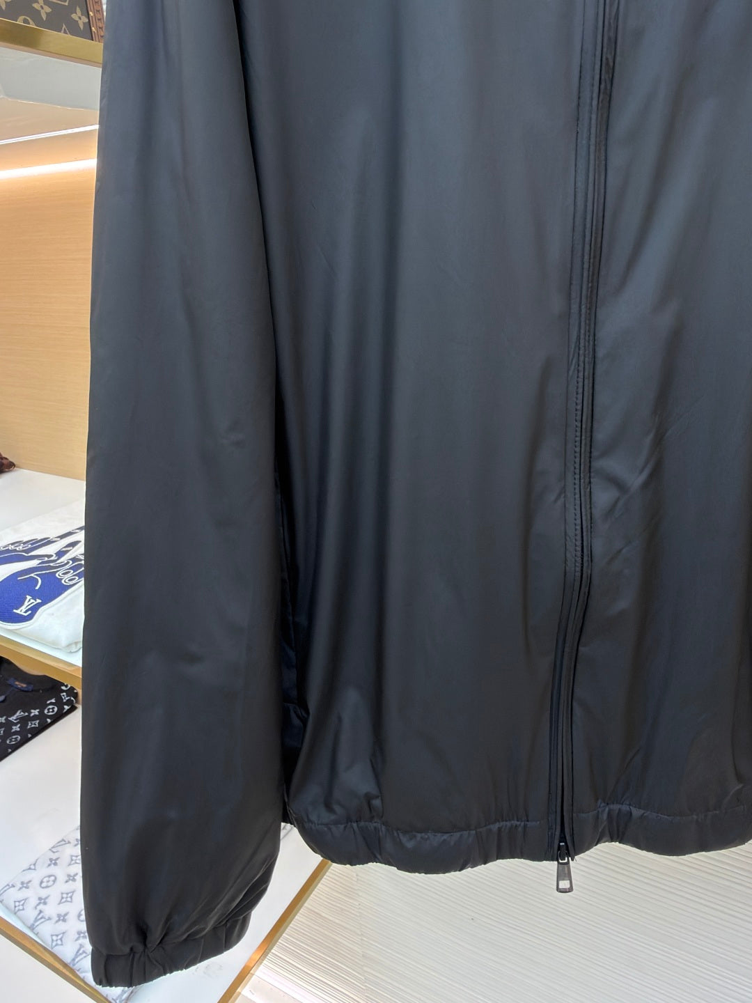 Logo Patch Hooded Jacket