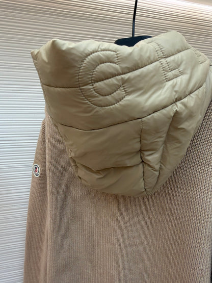 Embroidered Down Jacket
