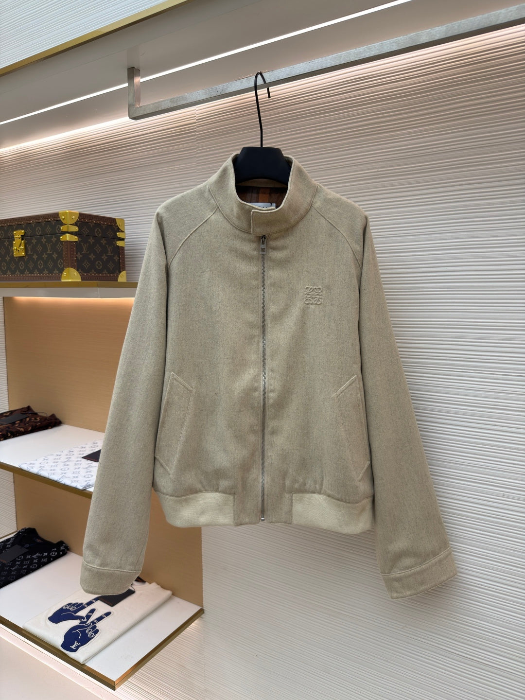 Anagram Wool Zip Jacket