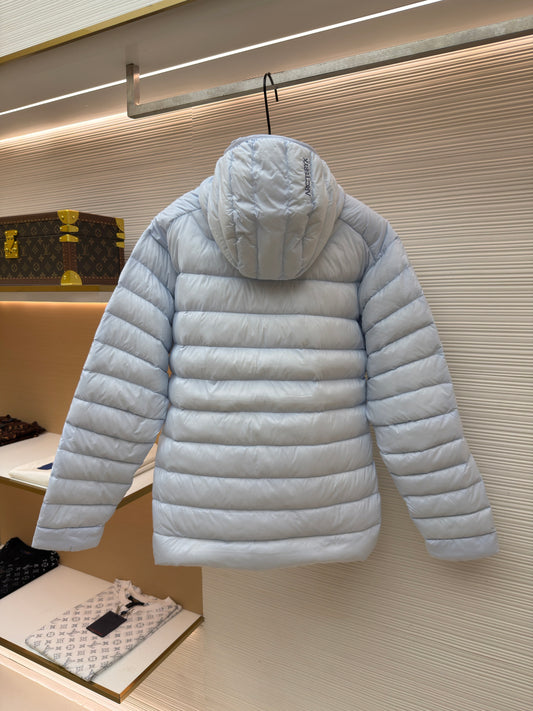 Embroidered Down Jacket