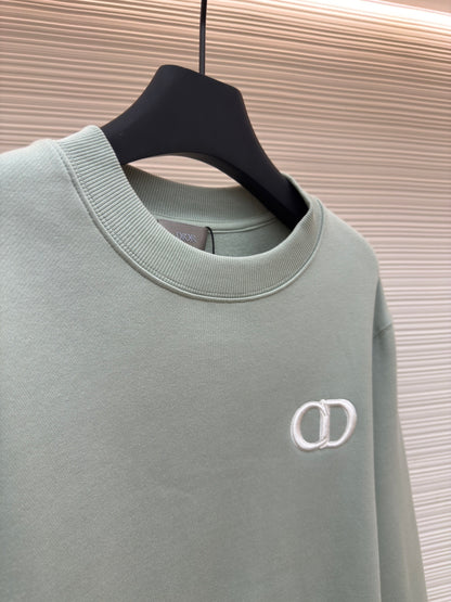 Embroidered Crewneck Sweatshirt