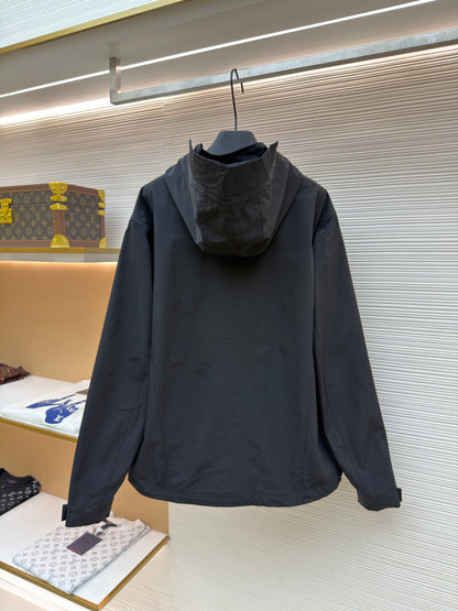Logo Hooded Jacket