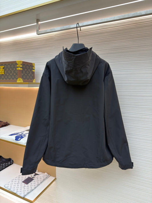 Logo Hooded Jacket