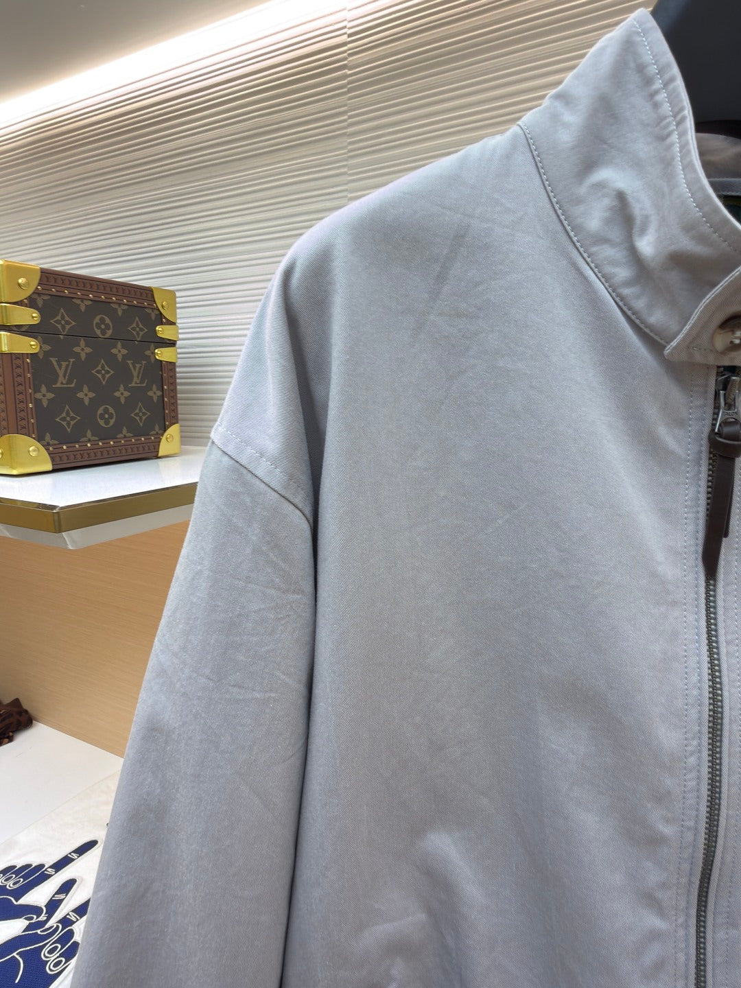 Embroidered Zip Jacket