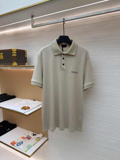 Logo Patch Polo Shirt