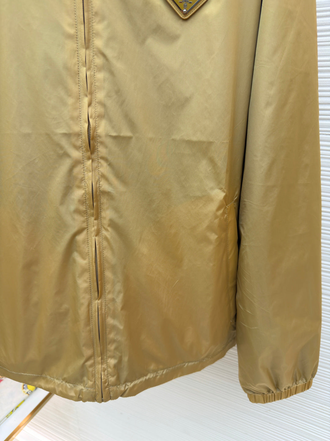 Triangle Logo Hooded Jacket