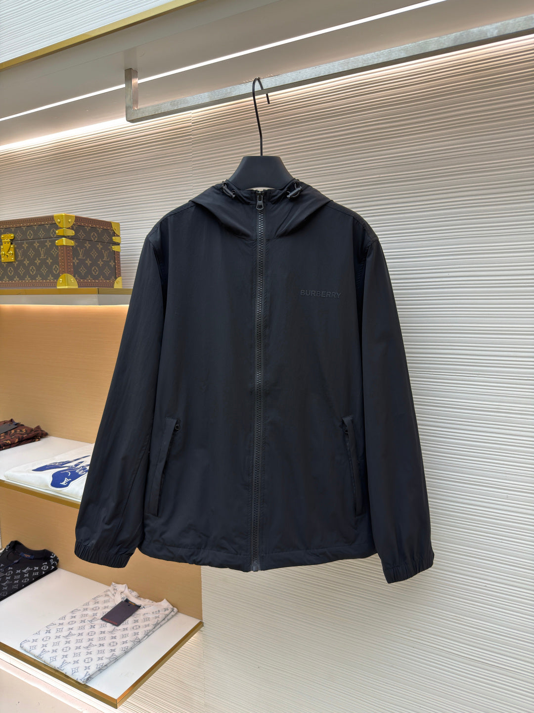 Logo Hooded Jacket