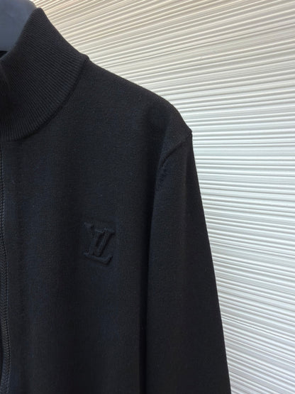 LV Logo Cashmere Crewneck Sweater