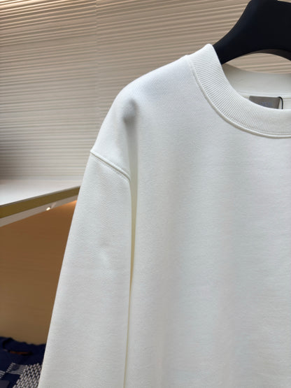 Embroidered Crewneck Sweatshirt