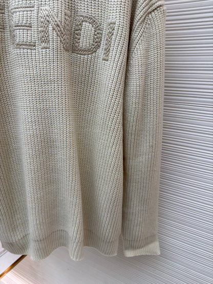 Logo Wool Crewneck Sweater
