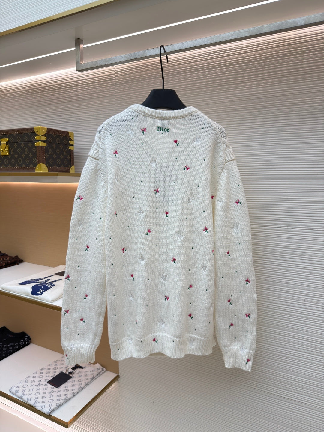 CD Logo Crewneck Sweater