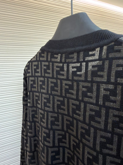 FF Motif Crewneck Sweater