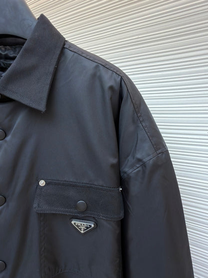 Triangle Logo Down Jacket