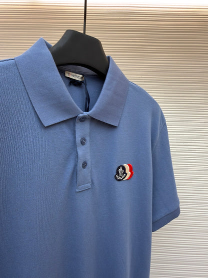 Logo Patch Polo Shirt