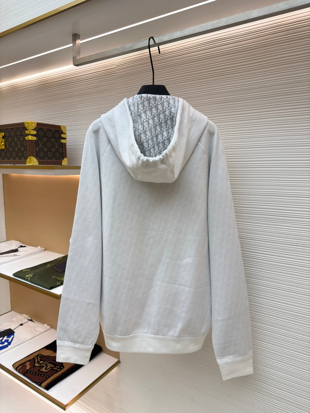 Oblique Cashmere Knit Cardigan