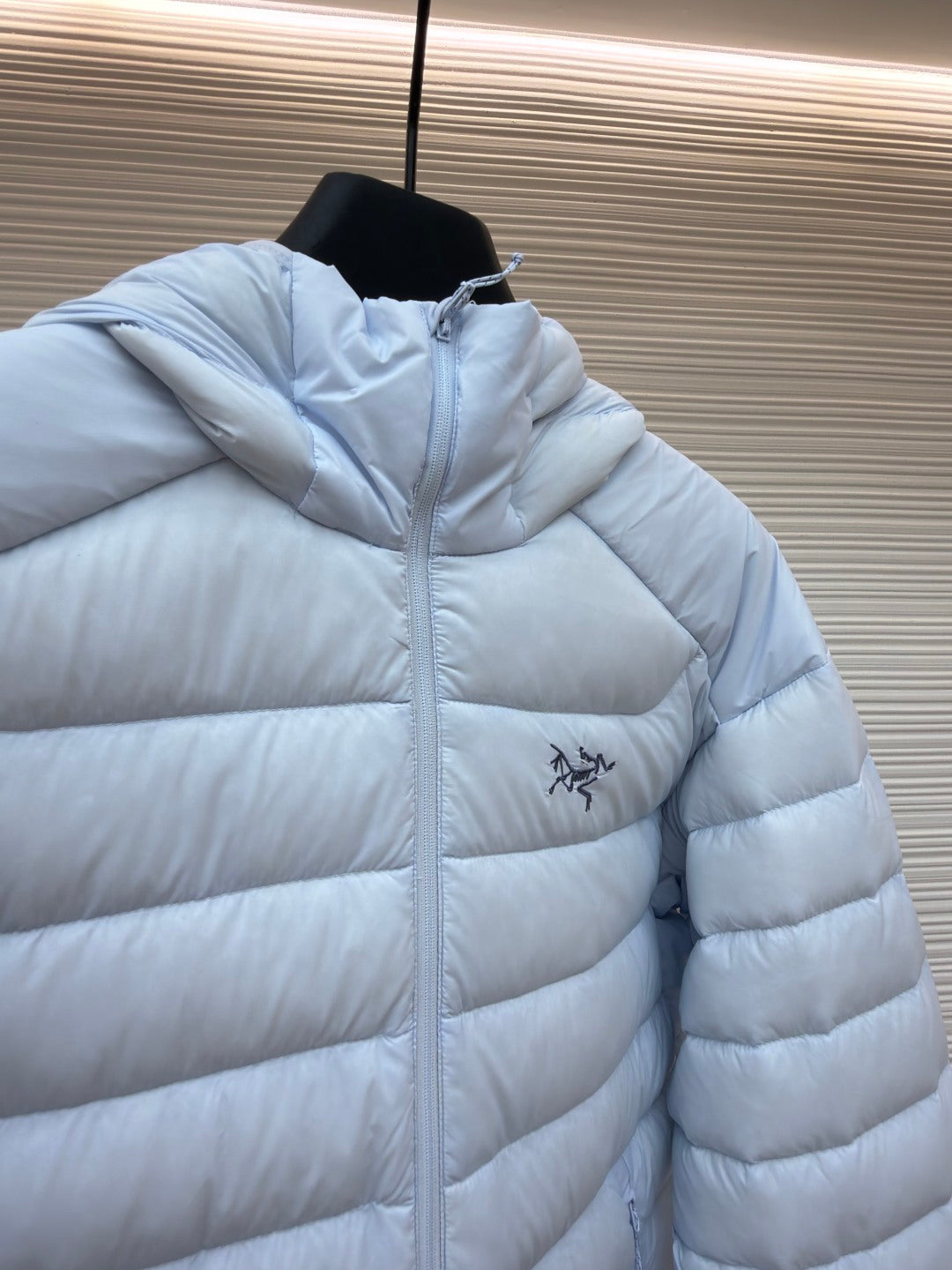 Embroidered Down Jacket
