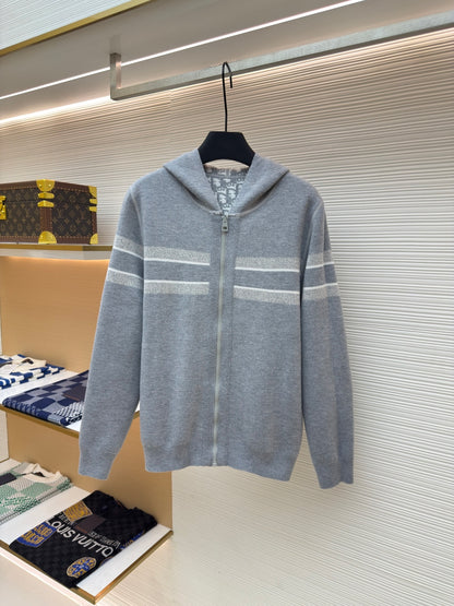 Cashmere Zip Jacket