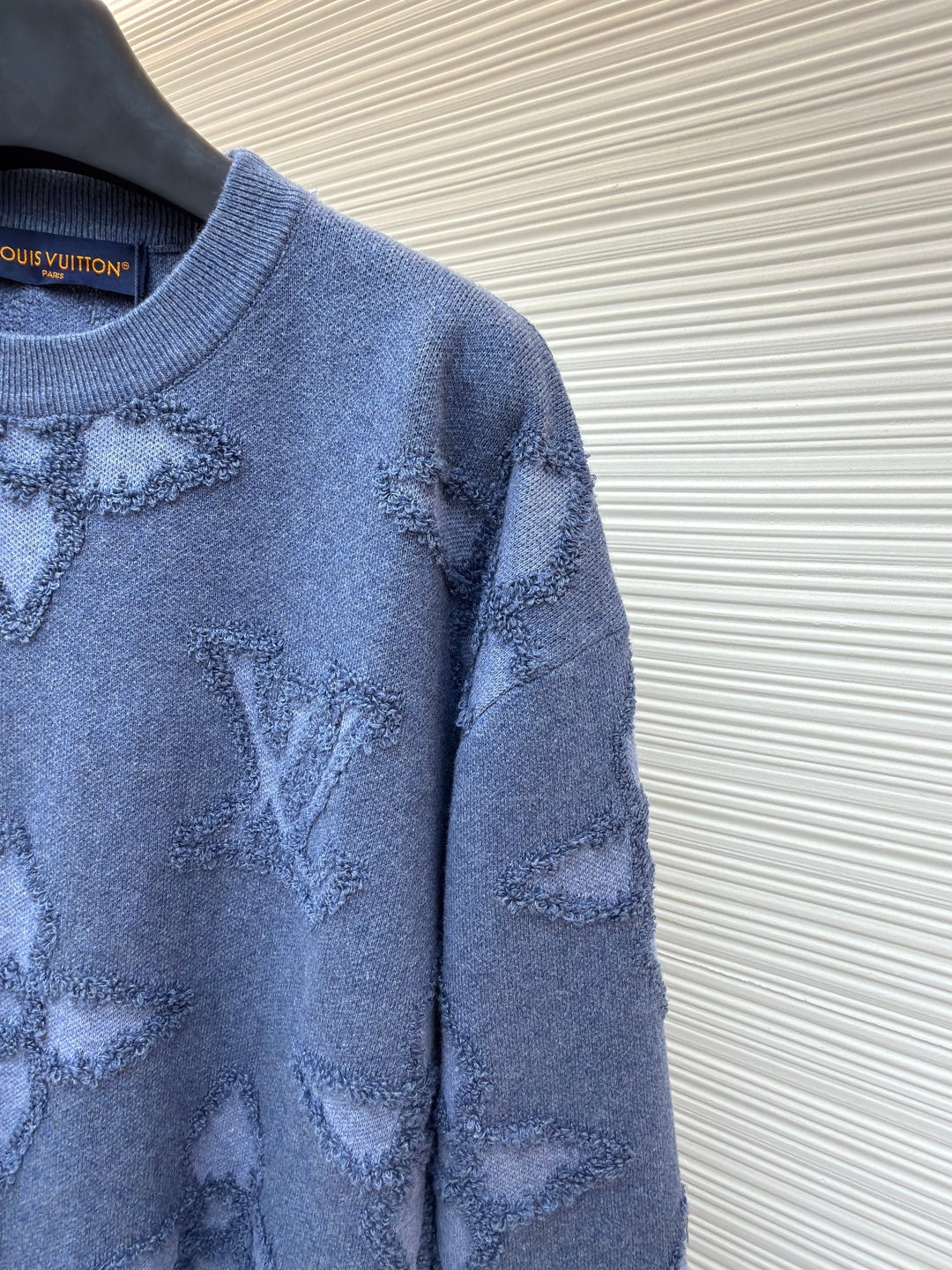 Flower Motif Crewneck Sweatshirt