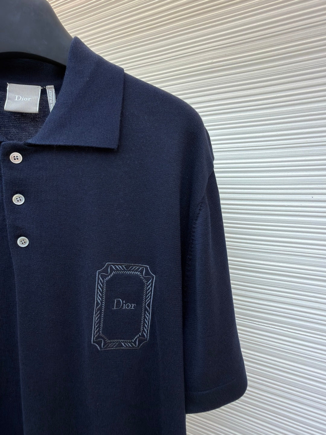 CD Logo Knit Polo