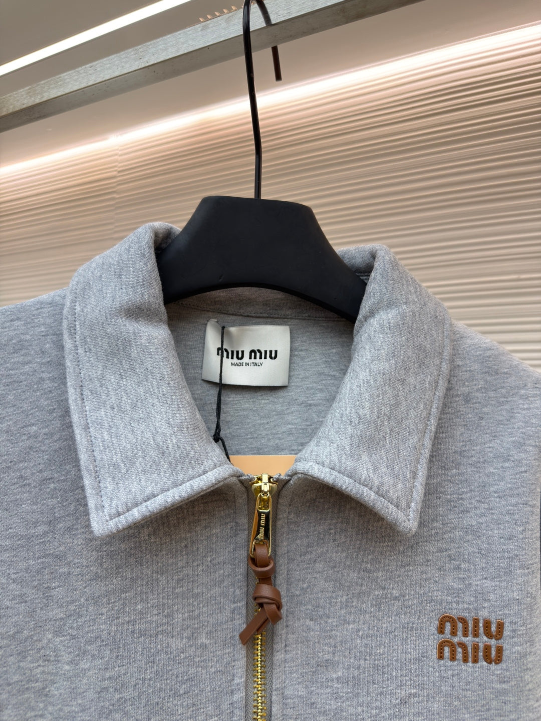 Embroidered Zip Jacket