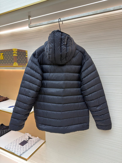Embroidered Down Jacket