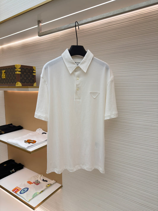 Triangle Logo Polo Shirt