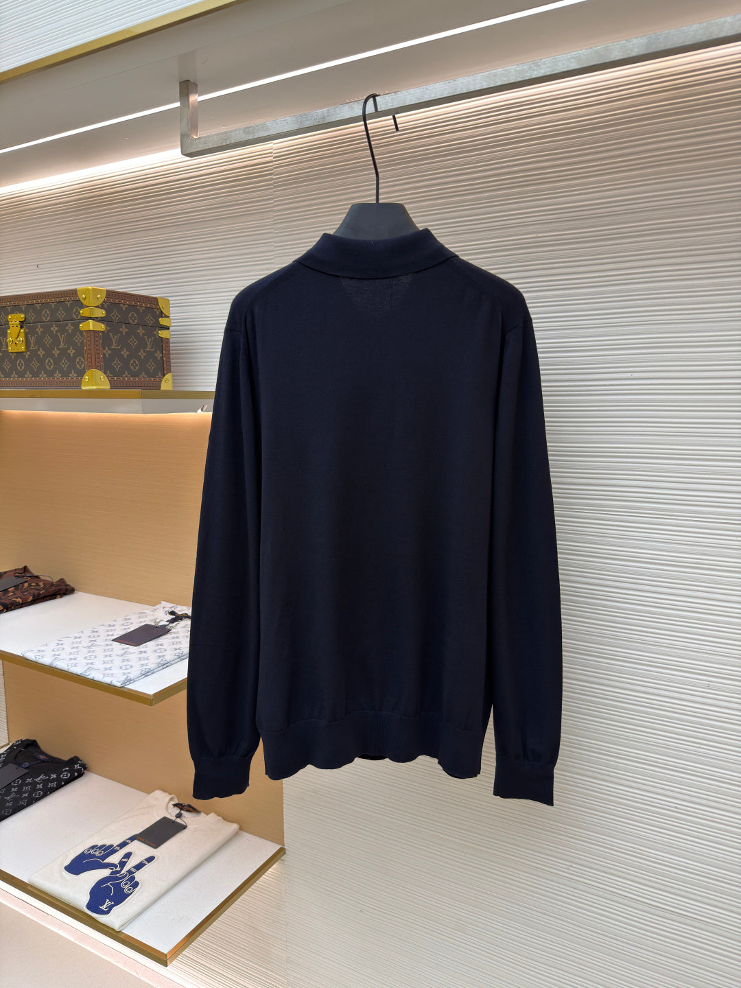 Embroidered Longsleeve Polo