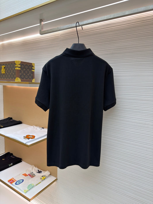 Logo Patch Polo Shirt