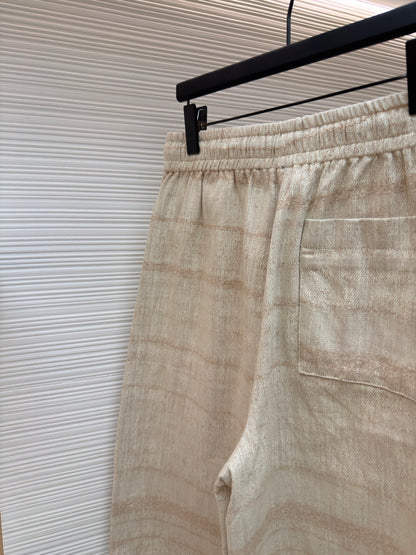 Embroidered Denim Shorts