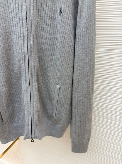 Pony Embroidered Zip Jacket